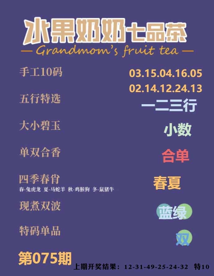 075期七品茶[图]