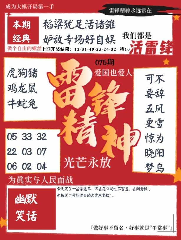 075期雷锋精神[图]